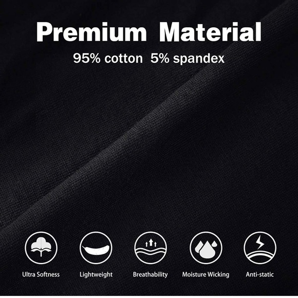 Bundle 2 set Haifeition Men's Underwear Boxer Briefs Cotton - 5 pk - Picture 5 of 8